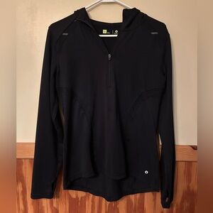 Xersion Black Zip-Up Hoodie